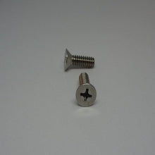  Machine Screws, Phillips Flat Head, Stainless Steel, #10-24X5/8"