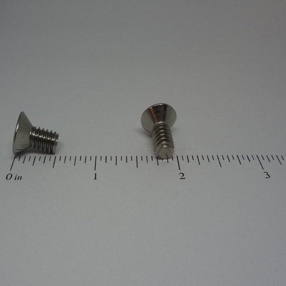 Machine Screws, Phillips Flat Head, Stainless Steel, 1/4"-20X1/2"