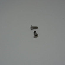  Machine Screws, Phillips Flat Head, Stainless Steel, #2-56X1/4"