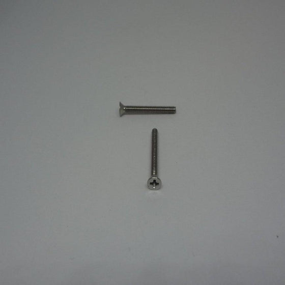 Machine Screws, Phillips Flat Head, Stainless Steel, #2-56X3/4"