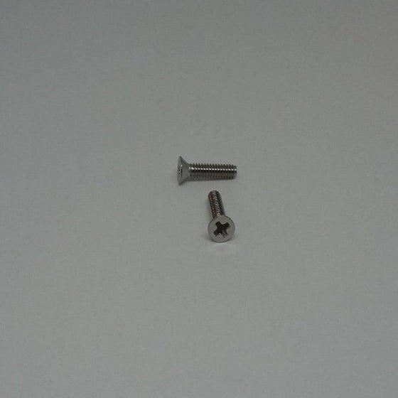 Machine Screws, Phillips Flat Head, Stainless Steel, #2-56X3/8"