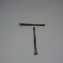  Machine Screws, Phillips Flat Head, Stainless Steel, #4-40X1 3/4"
