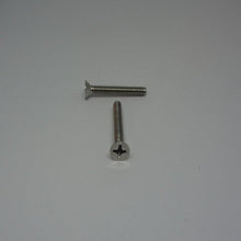  Machine Screws, Phillips Flat Head, Stainless Steel, #6-32X1"