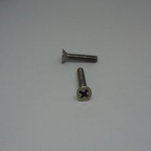  Machine Screws, Phillips Flat Head, Stainless Steel, #6-32X3/4"