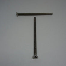  Machine Screws, Phillips Flat Head, Stainless Steel, #8-32X3"