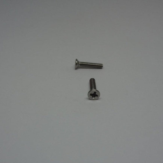 Machine Screws, Phillips Flat Head, Stainless Steel, M2X10mm