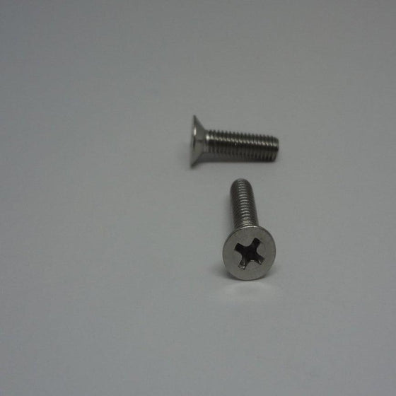 Machine Screws, Phillips Flat Head, Stainless Steel, M4X16mm