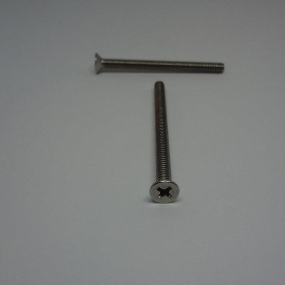 Machine Screws, Phillips Flat Head, Stainless Steel, M4X50mm