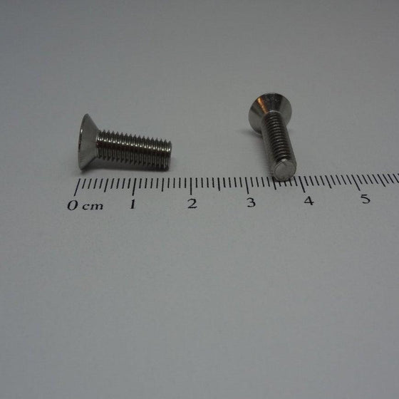 Machine Screws, Phillips Flat Head, Stainless Steel, M5X16mm