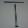 Machine Screws, Phillips Flat Head, Zinc Plated, #10-24X3"