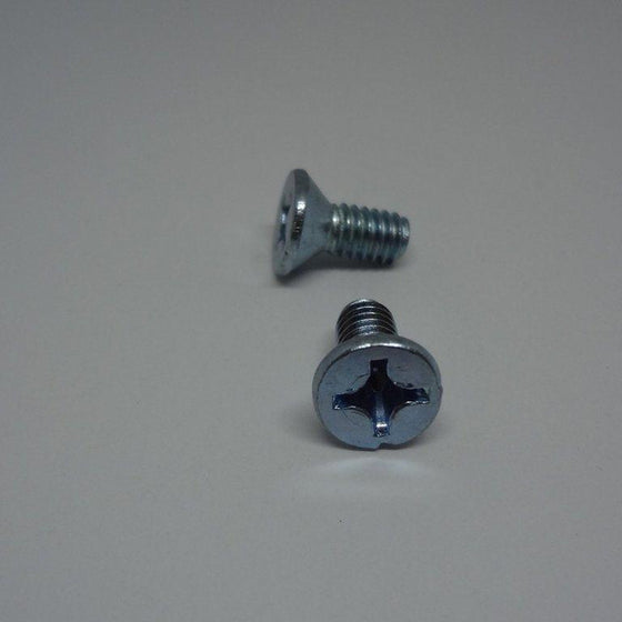 Machine Screws, Phillips Flat Head, Zinc Plated, #12-24X1/2"