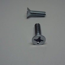  Machine Screws, Phillips Flat Head, Zinc Plated, #12-24X3/4"