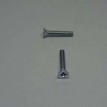  Machine Screws, Phillips Flat Head, Zinc Plated, #2-56X1/2"