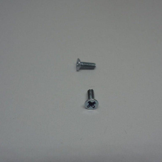 Machine Screws, Phillips Flat Head, Zinc Plated, #2-56X1/4"