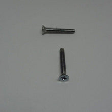  Machine Screws, Phillips Flat Head, Zinc Plated, #2-56X5/8"