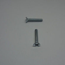  Machine Screws, Phillips Flat Head, Zinc Plated, #4-40X5/8"
