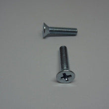  Machine Screws, Phillips Flat Head, Zinc Plated, #8-32X3/4"