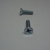 Machine Screws, Phillips Flat Head, Zinc Plated, #8-32X5/8"
