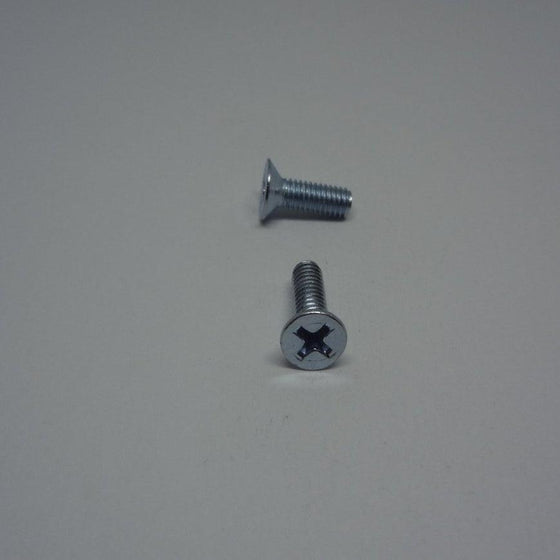 Machine Screws, Phillips Flat Head, Zinc Plated, M4X12mm