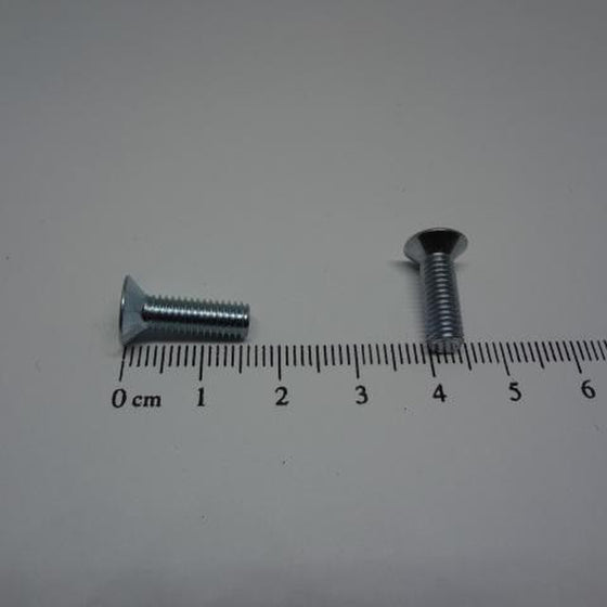Machine Screws, Phillips Flat Head, Zinc Plated, M5X16mm