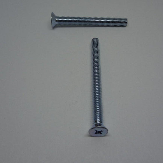 Machine Screws, Phillips Flat Head, Zinc Plated, M5X50mm