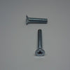 Machine Screws, Phillips Flat Head, Zinc Plated, M6X30mm