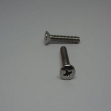  Machine Screws, Phillips Oval Head, Stainless Steel, #10-24X1 1/4"