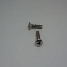  Machine Screws, Phillips Oval Head, Stainless Steel, #10-24X3/4"