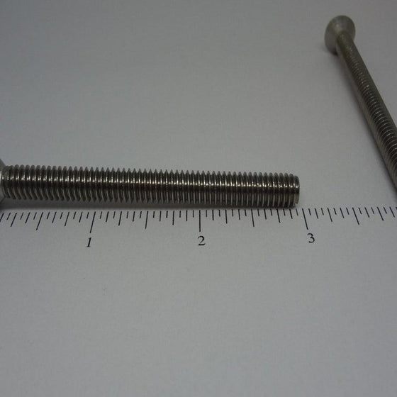 Machine Screws, Phillips Oval Head, Stainless Steel, 1/4"-20X3"