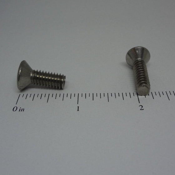 Machine Screws, Phillips Oval Head, Stainless Steel, 1/4"-20X3/4"