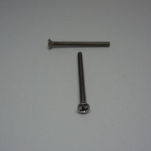  Machine Screws, Phillips Oval Head, Stainless Steel, #4-40X1 1/2"