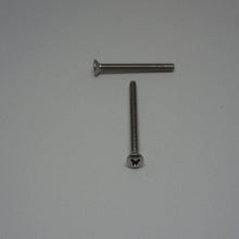  Machine Screws, Phillips Oval Head, Stainless Steel, #4-40X1 1/4"