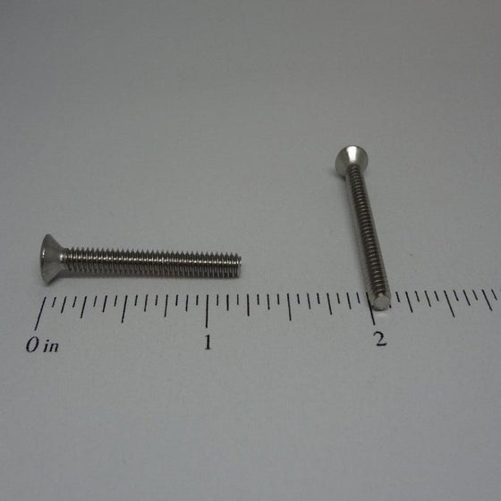 Machine Screws, Phillips Oval Head, Stainless Steel, #6-32X1 1/4"