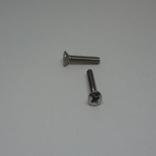  Machine Screws, Phillips Oval Head, Stainless Steel, #6-32X3/4"