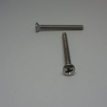  Machine Screws, Phillips Oval Head, Stainless Steel, #8-32X1 3/4"