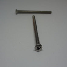  Machine Screws, Phillips Oval Head, Stainless Steel, #8-32X2 1/2"