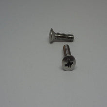  Machine Screws, Phillips Oval Head, Stainless Steel, #8-32X5/8"