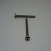 Machine Screws, Phillips Pan Head, Stainless Steel, #10-24X2"