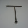 Machine Screws, Phillips Pan Head, Stainless Steel, #10-24X3"