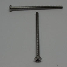  Machine Screws, Phillips Pan Head, Stainless Steel, #2-56X1 1/2"