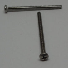  Machine Screws, Phillips Pan Head, Stainless Steel, #2-56X1 1/4"
