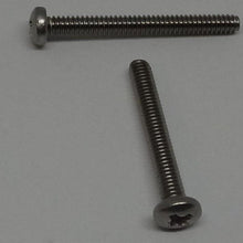  Machine Screws, Phillips Pan Head, Stainless Steel, #2-56X3/4"