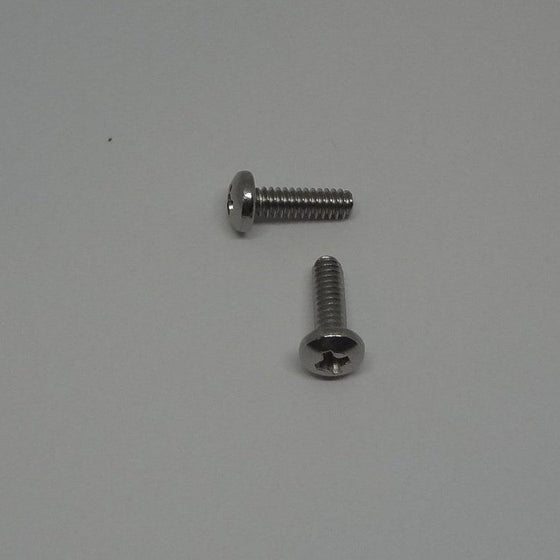 Machine Screws, Phillips Pan Head, Stainless Steel, #4-40X3/8"
