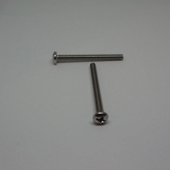 Machine Screws, Phillips Pan Head, Stainless Steel, #6-32X1 1/2"