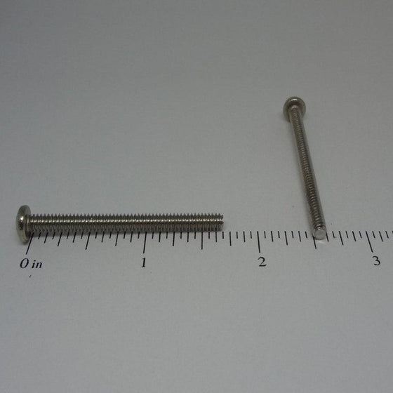 Machine Screws, Phillips Pan Head, Stainless Steel, #6-32X1 3/4"