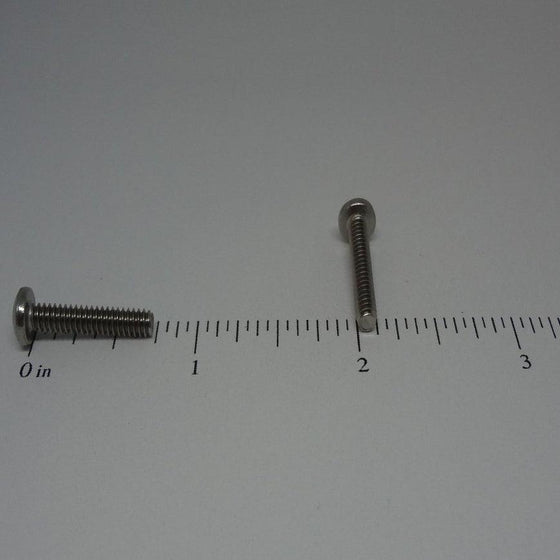 Machine Screws, Phillips Pan Head, Stainless Steel, #6-32X3/4"