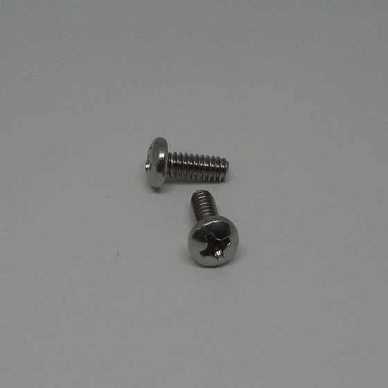 Machine Screws, Phillips Pan Head, Stainless Steel, #6-32X3/8"