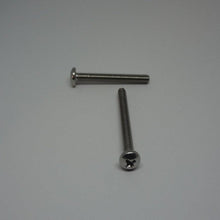  Machine Screws, Phillips Pan Head, Stainless Steel, #8-32X1 1/2"