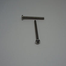  Machine Screws, Phillips Pan Head, Stainless Steel, #8-32X1 3/4"