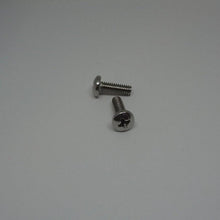  Machine Screws, Phillips Pan Head, Stainless Steel, #8-32X1/2"
